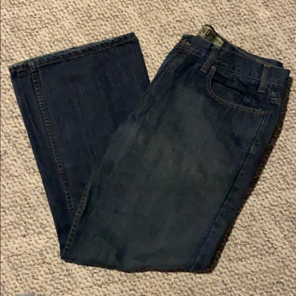 Men’s OND darkwash jeans lowrise bootcut SZ.36x30